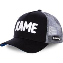 Boné de beisebol Kames Anime Snapback Hat de algodão 55-61 cm unissex