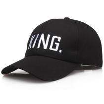 Boné de beisebol Kings Anime tamanho ajustável 56-58 cm de algodão Boné de beisebol Kings Anime tamanho ajustável 56-58 cm de algodão