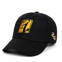 Boné de beisebol Kobes Bryants Anime Snapback Hat algodão preto