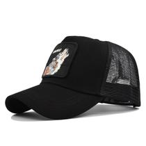 Boné de beisebol Lones Wolfs Anime Snapback Hip-Hop Flat, unissex