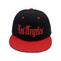 Boné de beisebol Los Angeles Anime Snapback Hip-Hop Black
