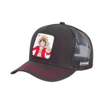 Boné De Beisebol LUFFY Bordado Ajustável, Chapéu De Hip Hop Da Moda Primavera-verão Para Homens E Boné De Beisebol LUFFY Bordado Ajustável, Chapéu De Hip Hop Da Moda Primavera-verão Para Homens E