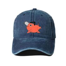 Boné de beisebol Mans Pochitas Anime Snapback Cap Denim 56-61cm
