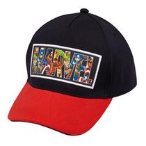 Boné de beisebol masculino de aba plana Marvel Avengers, ajustável 5-17 Boné de beisebol masculino de aba plana Marvel Avengers, ajustável 5-17