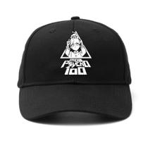 Boné de beisebol Mobs Psychos 100 Anime para crianças 56-58 cm ajustável
