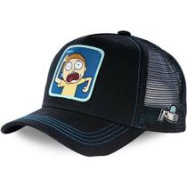 Boné de beisebol Mortys Anime Snapback Hat de algodão 56-60cm Boné de beisebol Mortys Anime Snapback Hat de algodão 56-60cm