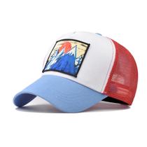 Boné de beisebol Mountain Sun Anime Snapback Hat de algodão 54-60cm Boné de beisebol Mountain Sun Anime Snapback Hat de algodão 54-60cm