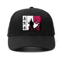 Boné de beisebol My Heros Academias Todorokis Shotos Anime