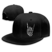 Boné de beisebol Negi Cool Rock Roll Skeleton Hand Black Boné de beisebol Negi Cool Rock Roll Skeleton Hand Black