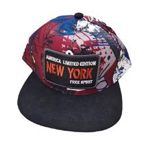Boné de beisebol New Yorks Anime Snapback Hat Algodão Preto