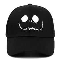 Boné de beisebol Nightmares Before Christmas Jack Skellington Boné de beisebol Nightmares Before Christmas Jack Skellington