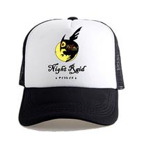 Boné de beisebol Nights Raids Anime para crianças 56-58 cm ajustável