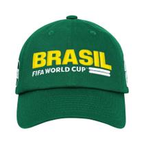 Boné de Beisebol Outerstuff Copa do Mundo FIFA 2026 Brasil Boné de Beisebol Outerstuff Copa do Mundo FIFA 2026 Brasil