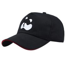 Boné de beisebol Pandas Anime para crianças ajustável 56-58cm Boné de beisebol Pandas Anime para crianças ajustável 56-58cm