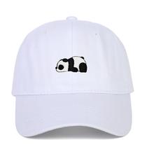 Boné de beisebol Pandas Anime para crianças ajustável 56-58cm Boné de beisebol Pandas Anime para crianças ajustável 56-58cm