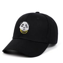 Boné de beisebol Pandas Anime para crianças ajustável 56-58cm Boné de beisebol Pandas Anime para crianças ajustável 56-58cm