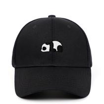 Boné de beisebol Pandas Anime Snapback Hat em fibra acrílica 75g Boné de beisebol Pandas Anime Snapback Hat em fibra acrílica 75g