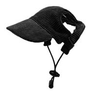 Boné de beisebol para cães Symphonyw, chapéu de sol ajustável de verão XS preto Boné de beisebol para cães Symphonyw, chapéu de sol ajustável de verão XS preto