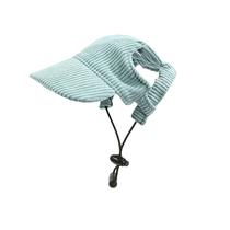Boné de beisebol para cães Symphonyw Green Ajustável XS Sun Hat Boné de beisebol para cães Symphonyw Green Ajustável XS Sun Hat