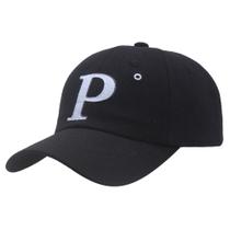Boné de beisebol Plain Trucker, algodão, bordado, tamanho adulto