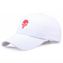 Boné de beisebol Punishers Anime Snapback, algodão preto Boné de beisebol Punishers Anime Snapback, algodão preto