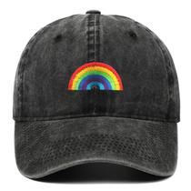 Boné de beisebol Rainbows Anime para crianças 56-58 cm ajustável