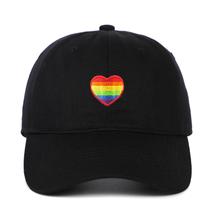 Boné de beisebol Rainbows Hearts Anime para crianças 56-58cm
