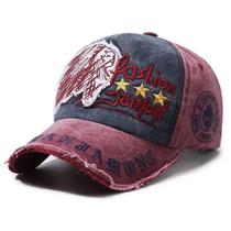 Boné de Beisebol Retrô Masculino - Estilo Desgastado para Primavera/Outono Boné de Beisebol Retrô Masculino - Estilo Desgastado para Primavera/Outono