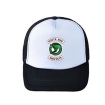 Boné de beisebol Riverdales Anime Snapback Hat algodão-poliéster Boné de beisebol Riverdales Anime Snapback Hat algodão-poliéster