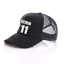 Boné de beisebol Seirins 11 Anime para crianças 56-58 cm ajustável Boné de beisebol Seirins 11 Anime para crianças 56-58 cm ajustável