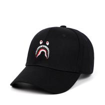 Boné de beisebol Sharks Anime Snapback Hat Algodão 58-62cm Boné de beisebol Sharks Anime Snapback Hat Algodão 58-62cm