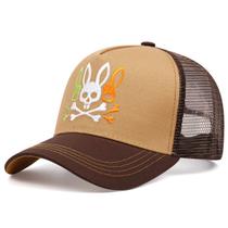 Boné de beisebol Skulls Rabbits Snapback Hat Anime Hip-Hop Preto Boné de beisebol Skulls Rabbits Snapback Hat Anime Hip-Hop Preto