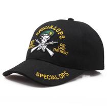 Boné de beisebol Skulls Specialops Anime Hip-Hop de algodão preto Boné de beisebol Skulls Specialops Anime Hip-Hop de algodão preto