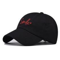 Boné de beisebol Smiles Anime Snapback Hip-Hop Flat ajustável Boné de beisebol Smiles Anime Snapback Hip-Hop Flat ajustável