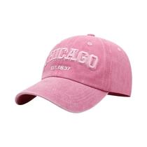 Boné De Beisebol Snapback Unissex De Algodão Primavera Verão Chicagoh Hip Hop Trucker Hat Para