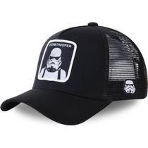 Boné de beisebol Stormtroopers Snapback Hat Anime Hip Hop Preto