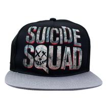 Boné de beisebol Suicide Squad In Squad We Trust Black Boné de beisebol Suicide Squad In Squad We Trust Black