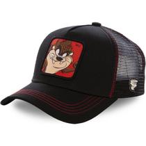 Boné de beisebol Tazs Anime Snapback Hip-Hop Flat ajustável