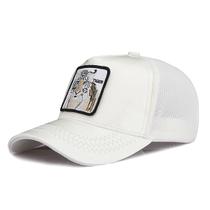 Boné de beisebol Tigers Anime Snapback Hip-Hop Flat ajustável Boné de beisebol Tigers Anime Snapback Hip-Hop Flat ajustável