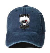 Boné de beisebol Tokyos Ghouls para homens em azul jeans