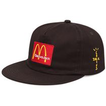 Boné de beisebol Travisi Scotts Anime Snapback, algodão preto