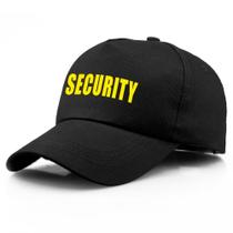 Boné de beisebol Trucker, chapéu de algodão SECURITY Print para adultos