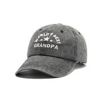 Boné de beisebol Trucker Cotton Plain Hat World's Best Grandpa