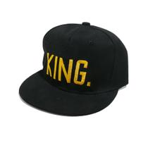 Boné de beisebol Trucker Flat Brim com bordado KING”.
