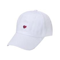 Boné de beisebol Trucker Plain Hat, algodão bordado, coração Boné de beisebol Trucker Plain Hat, algodão bordado, coração
