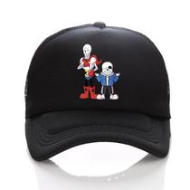Boné de beisebol Undertales Sans Anime Summer Trucker para homens Boné de beisebol Undertales Sans Anime Summer Trucker para homens