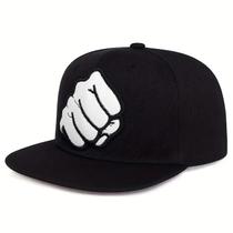 Boné de Beisebol Unissex Ajustável - Bordado, com Etiqueta de Couro e Estilo Hip Hop Boné de Beisebol Unissex Ajustável - Bordado, com Etiqueta de Couro e Estilo Hip Hop
