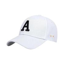 Boné de Beisebol Unissex Ajustável - Bordado Lateral, Proteção Solar para Primavera e Verão