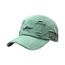 Boné De Beisebol Unissex Ajustável Com Bordado Asher E Perfurações, Chapéu Casual Para Primavera E Boné De Beisebol Unissex Ajustável Com Bordado Asher E Perfurações, Chapéu Casual Para Primavera E