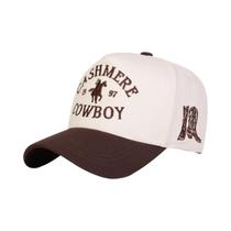 Boné De Beisebol Unissex Ajustável Com Bordado De Letras COWBOY, Chapéu Casual Para Primavera E